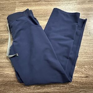 Figs Navy Kade Cargo Scrub Pants